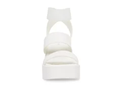 Madden Girl Womens Templee Platform Sandal - White -Shoe Sales Store US 01 203464 02
