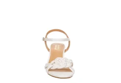 Lauren Blakwell Womens Etta Sandal - Ivory -Shoe Sales Store US 01 203500 02