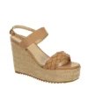 Xappeal Womens Vera Wedge Sandal - Camel -Shoe Sales Store US 01 203503 00