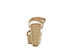 Xappeal Womens Vera Wedge Sandal - Camel -Shoe Sales Store US 01 203503 04