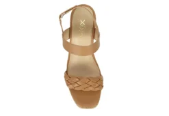 Xappeal Womens Vera Wedge Sandal - Camel -Shoe Sales Store US 01 203503 05