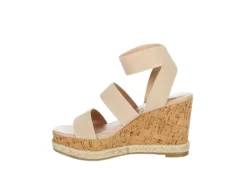Madden Girl Womens Marandaa Wedge Sandal - Nude -Shoe Sales Store US 01 203536 03