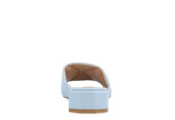 Journee Collection Womens Elidia Slip On Sandal - Blue -Shoe Sales Store US 01 203583 04