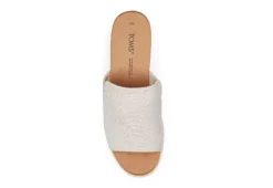 Toms Womens Diana Mule Sandal - Natural -Shoe Sales Store US 01 203718 03