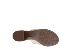 Esprit Womens Tayce Slide Sandal - Ivory -Shoe Sales Store US 01 203796 05