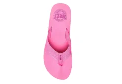 Reef Womens Sandy Hi Flip Flop Sandal - Pink 11 Reef Womens Sandy Hi Flip Flop Sandal - Pink -Shoe Sales Store US 01 203907 02