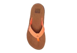 Reef Womens Santa Ana Flip Flop Sandal - Coral -Shoe Sales Store US 01 203908 02