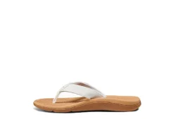 Reef Womens Santa Ana Flip Flop Sandal - White -Shoe Sales Store US 01 203912 02