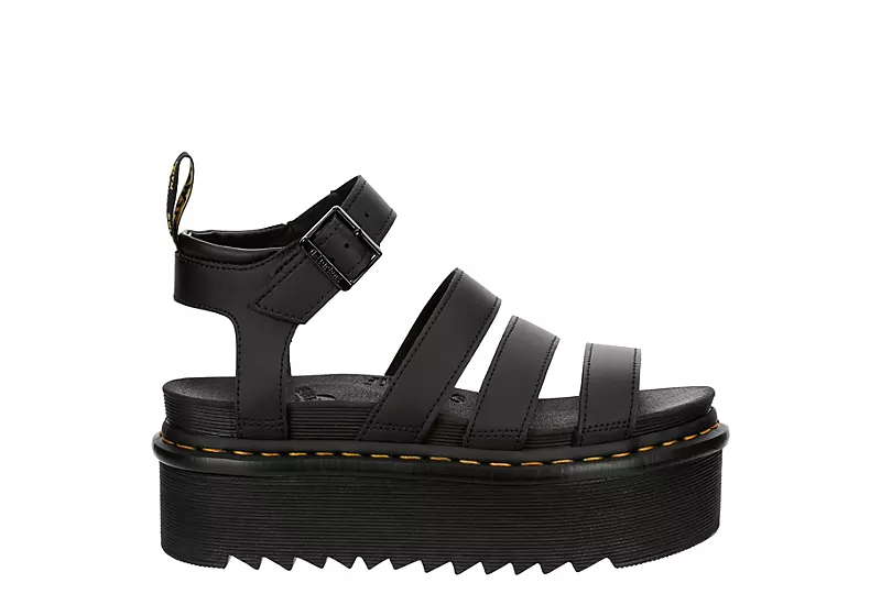 Dr. Martens Dr.martens Womens Blaire Quad Hydro Sandal - Black 4 Dr. Martens Dr.martens Womens Blaire Quad Hydro Sandal - Black - Image 2