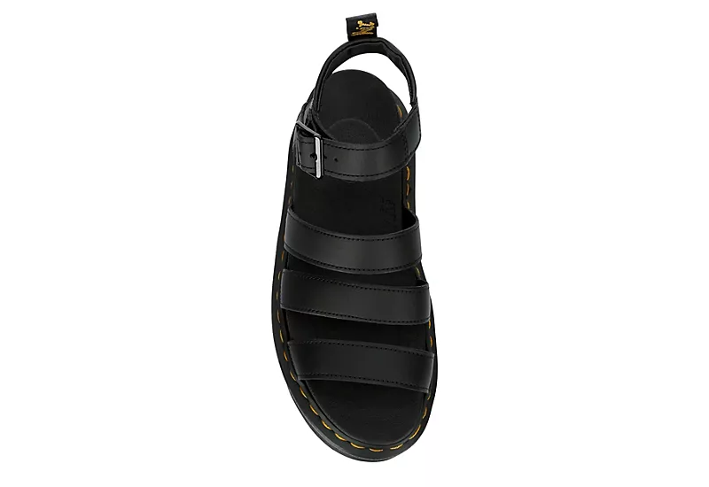 Dr. Martens Dr.martens Womens Blaire Quad Hydro Sandal - Black 8 Dr. Martens Dr.martens Womens Blaire Quad Hydro Sandal - Black - Image 6
