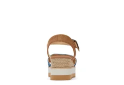 Toms Womens Diana Wedge Sandal - Denim -Shoe Sales Store US 01 204095 02