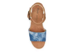 Toms Womens Diana Wedge Sandal - Denim -Shoe Sales Store US 01 204095 03