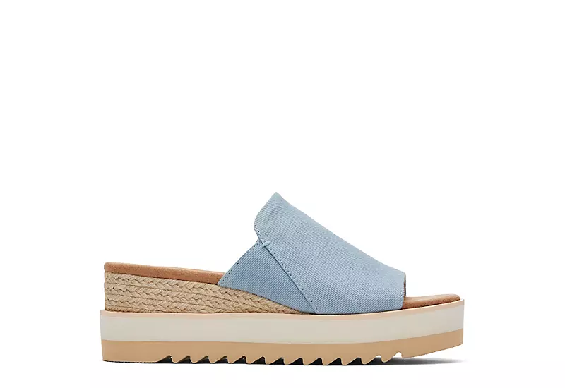Toms Womens Diana Mule Sandal - Denim 4 Toms Womens Diana Mule Sandal - Denim - Image 2
