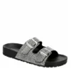 Madden Girl Womens Teddy Footbed Slide Sandal - Black -Shoe Sales Store US 01 250030 00
