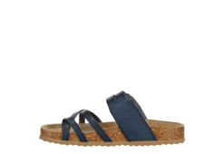 Bjorndal Womens Sami Footbed Sandal - Navy -Shoe Sales Store US 01 250080 03