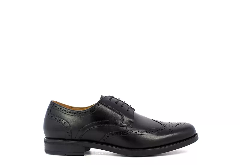 Florsheim Mens Midtown Wingtip Oxford - Black 4 Florsheim Mens Midtown Wingtip Oxford - Black - Image 2