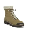 Franco Sarto Womens Rosella Combat Boot - Tan -Shoe Sales Store US 01 300158 00
