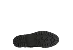 Franco Sarto Womens Rosella Combat Boot - Black -Shoe Sales Store US 01 300159 06