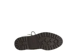 Franco Sarto Womens Rosella Combat Boot - Green -Shoe Sales Store US 01 300160 06