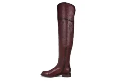 Franco Sarto Womens Haleen Over The Knee Boot - Burgundy -Shoe Sales Store US 01 300473 03