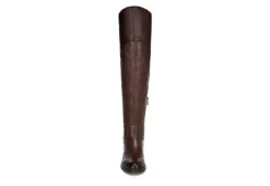 Franco Sarto Womens Haleen Wide Calf Over The Knee Boot - Brown 11 Franco Sarto Womens Haleen Wide Calf Over The Knee Boot - Brown -Shoe Sales Store US 01 300475 02