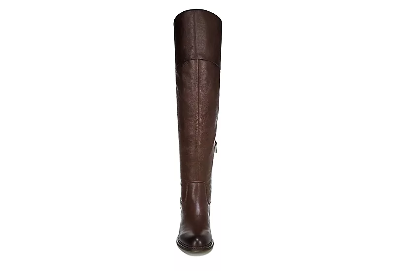 Franco Sarto Womens Haleen Wide Calf Over The Knee Boot - Brown 5 Franco Sarto Womens Haleen Wide Calf Over The Knee Boot - Brown - Image 3