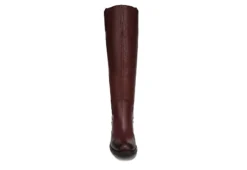 Franco Sarto Womens Meyer Tall Boot - Burgundy -Shoe Sales Store US 01 300500 02