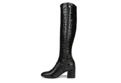 Franco Sarto Womens Tribute Wide Calf Tall Boot - Black -Shoe Sales Store US 01 300548 03