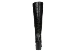 Franco Sarto Womens Tribute Wide Calf Tall Boot - Black -Shoe Sales Store US 01 300548 04