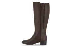 Easy Street Womens Jewel Wide Calf Tall Boot - Brown -Shoe Sales Store US 01 300662 03