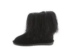 Bearpaw Womens Boo Fur Boot - Black -Shoe Sales Store US 01 300708 03