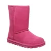 Bearpaw Womens Elle Short Fur Boot - Pink -Shoe Sales Store US 01 300731 00