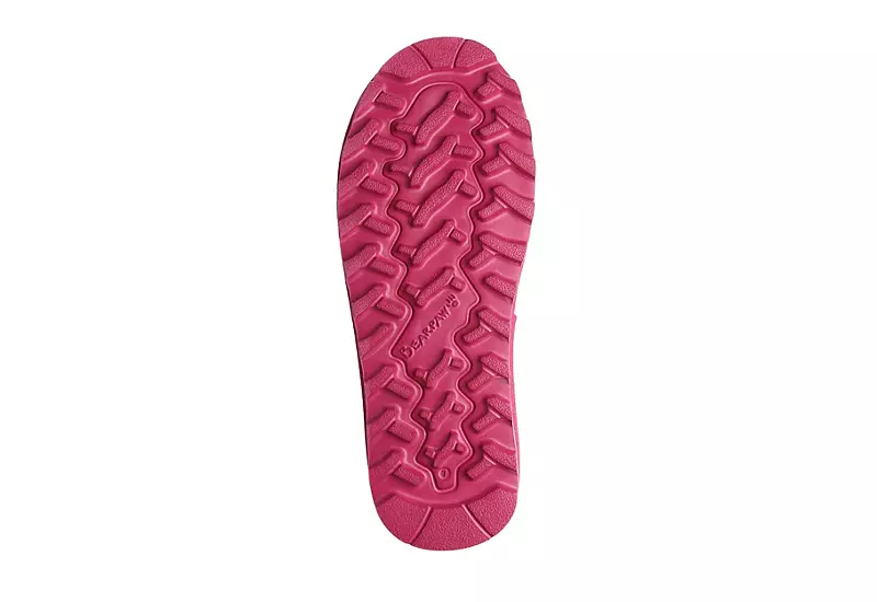 Bearpaw Womens Elle Short Fur Boot - Pink 9 Bearpaw Womens Elle Short Fur Boot - Pink - Image 7