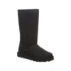 Bearpaw Womens Elle Tall Vegan Fur Boot - Black -Shoe Sales Store US 01 300741 00