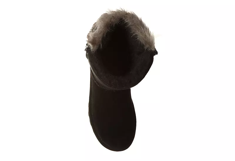 Bearpaw Womens Eloise Fur Boot - Black 8 Bearpaw Womens Eloise Fur Boot - Black - Image 6