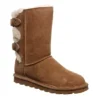 Bearpaw Womens Eloise Fur Boot - Tan -Shoe Sales Store US 01 300744 00