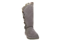 Bearpaw Womens Emery Fur Boot - Grey -Shoe Sales Store US 01 300749 02