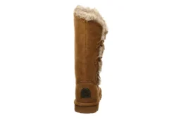 Bearpaw Womens Emery Fur Boot - Tan -Shoe Sales Store US 01 300750 04