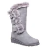Bearpaw Womens Genevieve Fur Boot - Grey