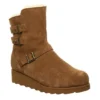 Bearpaw Womens Lucy Fur Wedge Boot - Tan 1 Bearpaw Womens Lucy Fur Wedge Boot - Tan -Shoe Sales Store US 01 300779 00