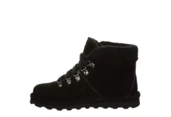 Bearpaw Womens Marta Lace-up Fur Boot - Black -Shoe Sales Store US 01 300782 03