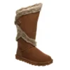 Bearpaw Womens Sheilah Fur Boot - Tan -Shoe Sales Store US 01 300813 00