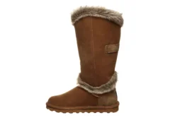Bearpaw Womens Sheilah Fur Boot - Tan -Shoe Sales Store US 01 300813 03