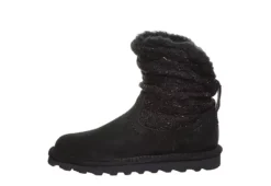 Bearpaw Womens Virginia Fur Boot - Navy -Shoe Sales Store US 01 300823 03