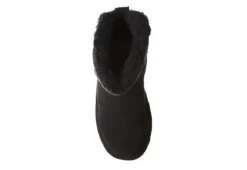 Bearpaw Womens Virginia Fur Boot - Navy -Shoe Sales Store US 01 300823 05