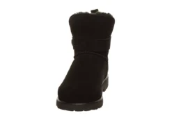 Bearpaw Womens Wellston Fur Boot - Black -Shoe Sales Store US 01 300826 02