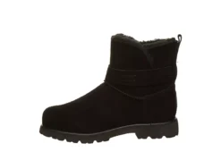 Bearpaw Womens Wellston Fur Boot - Black -Shoe Sales Store US 01 300826 03