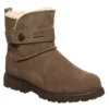 Bearpaw Womens Wellston Faux Fur Boot - Brown -Shoe Sales Store US 01 300827 00