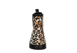Xappeal Womens Drizzle Rain Boot - Leopard -Shoe Sales Store US 01 301827 02
