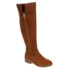 Eva & Zoe Womens Bria Wide Calf Tall Boot - Cognac -Shoe Sales Store US 01 301948 00